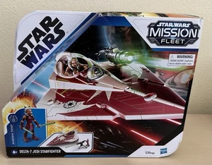 FLOTA MISIÓN STAR WARS DISNEY AHSOKA TANO DELTA-7 JEDI STARFIGHTER NUEVO - Imagen 1 de 3