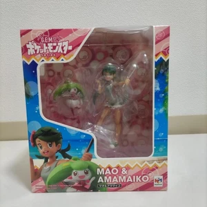 Figura G.E.M. Serie Mao Mallow & Amamaiko Steenee Pokemon Casi Como Nuevo Sin Abrir - Imagen 1 de 8