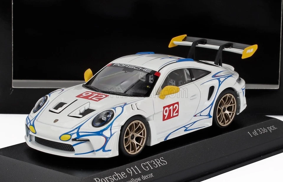 1/43 MINICHAMPS - PORSCHE - 911 992 GT3 RS N 912 COUPE 2023 410062116 - Immagine 1 di 1