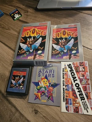 Joust (Atari 2600, 1983) CIB COMPLETE - Image 1 of 4