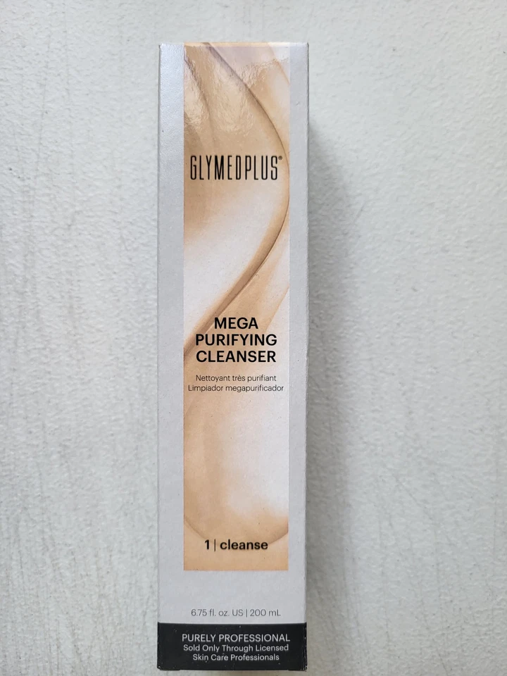 GlyMed Plus Mega Limpiador Purificante 6.75oz / 200ml - NUEVO Y SELLADO - Tamaño Pro Foto 1 de 4