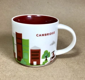 Taza de café de cerámica Starbucks You Are Here Collection CAMBRIDGE 14 OZ ¡BONITA! - Imagen 1 de 5
