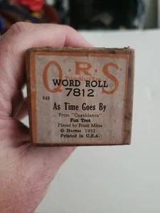 Q.R.S. Wortrolle 7812 As Time Goes Casablanca - Bild 1 von 11