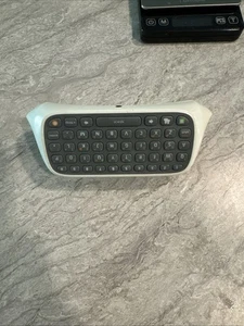 Microsoft XBOX 360 Chatpad - White *AS IS* Untested - Picture 1 of 4