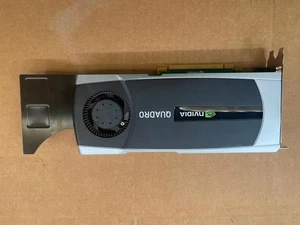 DELL NVIDIA QUADRO 5000 2.5GB DDR5 PROFESSIONAL GPU VIDEO CARD - Picture 1 of 6
