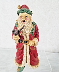christmas  Santa Claus Incense Burner Smoking Christmas Holiday Decor - Picture 1 of 7