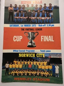 1975 League Cup Final. Aston Villa v Norwich City L6 - Picture 1 of 2