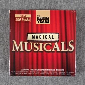 Magical Musicals The Musical Years CD 2011 Crimson 10-disc set 200 tracks NEW - Imagen 1 de 10