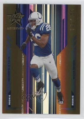 2005 Leaf Rookies & Stars Longevity Rookie Gold /150 Kelvin Hayden #126 RC - Image 1 of 2
