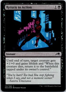 Return to Action C Kamigawa: Neon Dynasty 121 MP - Picture 1 of 2