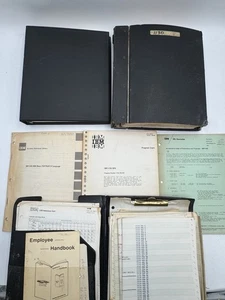 IBM 1130 Manuals Programming Language Library & Print Outs Vintage RARE - Zdjęcie 1 z 11
