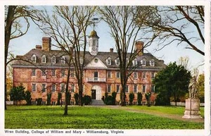 Postkarte VA Virginia Williamsburg College William & Mary Nr MINT - Bild 1 von 1