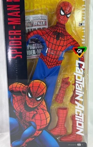 Captain Action 1:6 AMAZING SPIDER-MAN Uniform & Equipment Marvel Round 2 NEW - Picture 1 of 8