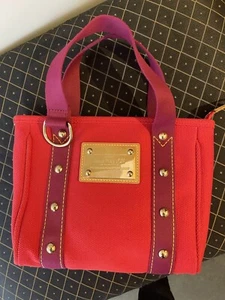 ORIGINAL Louis Vuitton Tasche Antigua PM Rot - Bild 1 von 9