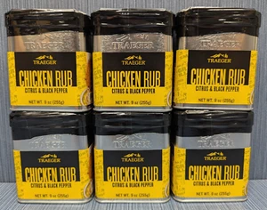 Menge 6 x Traeger Chicken Rub Zitrusfrüchte & schwarzer Pfeffer 9 Unzen Ablaufdatum 31.01.2026 - Bild 1 von 4