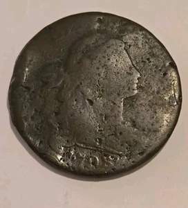 1798 1st Hair Style Draped Bust Large Cent Nice Original Brown - Picture 1 of 5