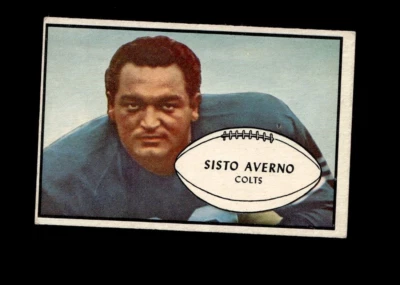 1953 Bowman Large #8 Sisto Averno Colts EX - Image 1 of 2