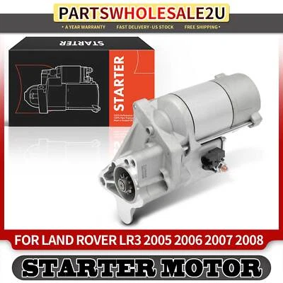 Motor de arranque para Land Rover LR3 2005 2006 2007 2008 V6 4.0L 1.8KW 12V CW 11T - Imagem 1 de 4