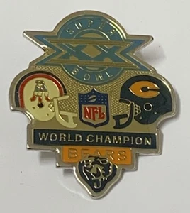 Chicago Bears Pin Super Bowl Champions NFL Football Vintage - Bild 1 von 5