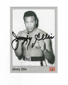 Signed JIMMY ELLIS 1991 AW SPORTS Boxing Hall of Fame HOF Card #75 w/COA - Picture 1 of 1