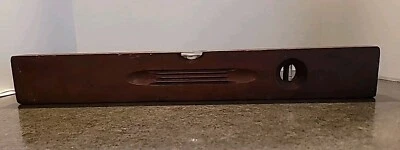 Vintage 18" Henry Disston Keystone Tool Works USA Pat'd Oct 29, 1912 Level - Image 1 of 4