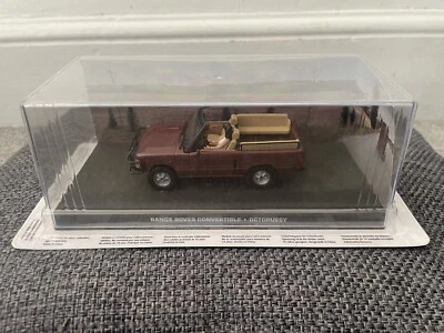RANGE ROVER CONVERTIBLE - James Bond Car Collection #99 OCTOPUSSY DIECAST MODEL - Image 1 of 4
