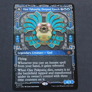 Ojer Pakpatiq, Deepest Epoch Showcase 315 MTG The Lost Caverns of Ixalan NM - Picture 1 of 2