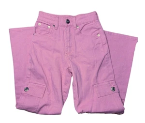 Juicy Couture kids pink straight jeans Size 7 Girls jeans - Picture 1 of 10