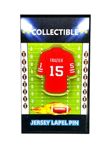 Nebraska Cornhuskers Tommie Frazier jersey lapel pin-Classic RETRO Collectible - Picture 1 of 1