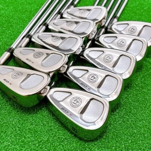 TaylorMade X-03 Iron Set 3-9,PW,AW,SW 10pcs LIGHT WEIGHT STEEL Flex-R - Picture 1 of 23
