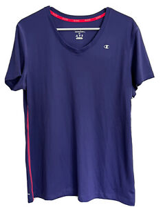 Champion Performance Women's Vapor Active Short Sleeve Shirt - Purple - Size XL