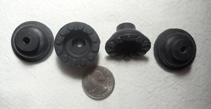 USADO Cantidad (4) Pies Tocadiscos de Goma Radio Shack Optimus Lab-2250 - Imagen 1 de 1