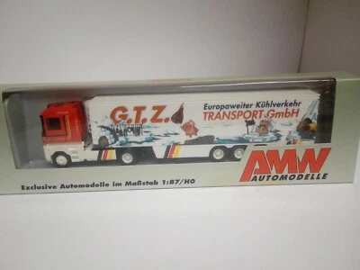 Modellino AMW Renault raffreddamento G.T.Z. Autoarticolato HO 1/87 (NIKC19) - Immagine 1 di 4
