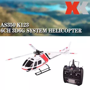 Wltoys XK K123 6CH 3D Brushless Motor Hubschrauber RTF Kompatibel FUTABA S-FHSS - Bild 1 von 10