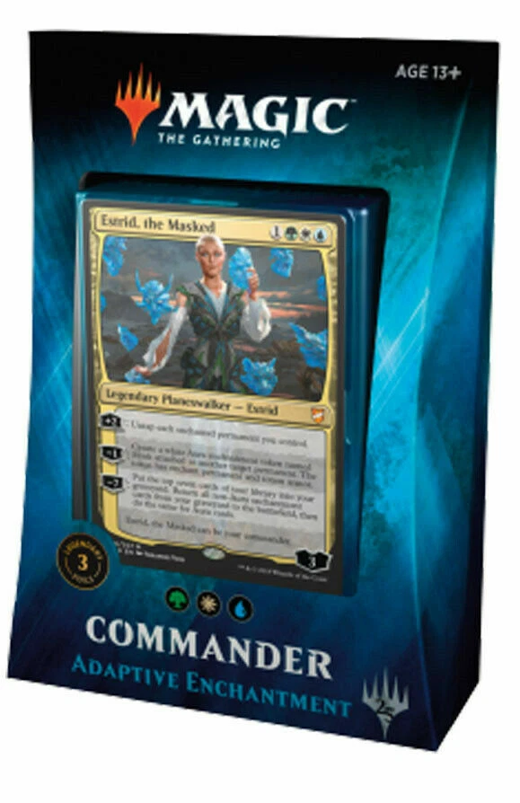 ADAPTIVE ENCHANTMENT Commander 2018 Complete Deck mtg Sealed NEW Sealed Genuine - Image 1 of 1