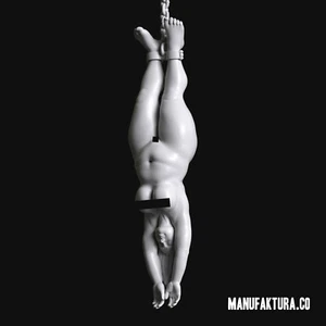 Hanging Prisoner Girl 154 - 28mm Scale Resin Miniature by Manufaktura Miniatures - Picture 1 of 7