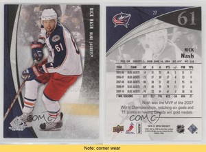 2010-11 SP Game Used Edition Silver Spectrum /10 Rick Nash #27