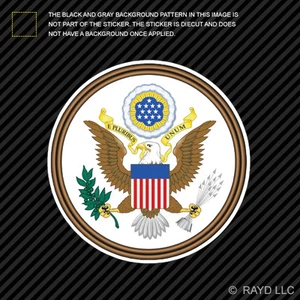 American Great Seal Sticker Decal Vinyl United States of America flag USA US - Bild 1 von 1