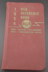 RCA Reference Book 1954 Tubes Batteries Test Equipment F1 - Picture 1 of 6