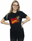 Marvel Comics  Women's Vintage Logo Blast Boyfriend Fit T-Shirt