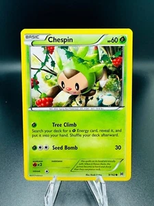 Pokemon TCG - Chespin 9/162 - BREAKthrough 2015 - Picture 1 of 2
