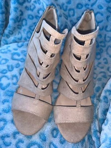 Wild Diva Lounge Jaimie Woman's Block High Heel Sandal Black Size 9 NWOB (60) - Picture 1 of 11