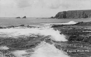 Cartolina Laguna Beach California CA foto reale RPPC - Foto 1 di 2