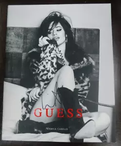 guess portfolio signed handsigniert von camila cabello 2017 - Bild 1 von 5