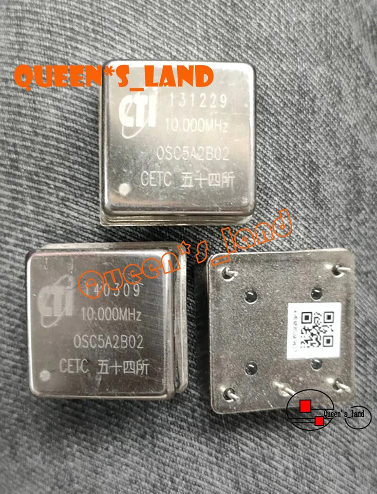 10 pcs× CTI OSC5A2B02 10MHz 5V 26*26*13 Square Wave OCXO Crystal Oscillator - Image 1 of 1