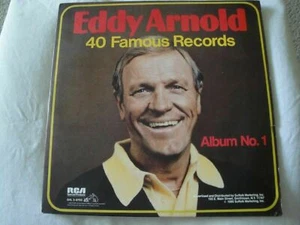 Eddy Arnold 40 Famous Records Albums No. 1-3 RCA Special Products Vinyl Lp's Ex - Picture 1 of 4