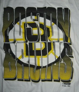Vintage Locker Line Label - 1994 BOSTON BRUINS (XL) T-Shirt - Picture 1 of 4