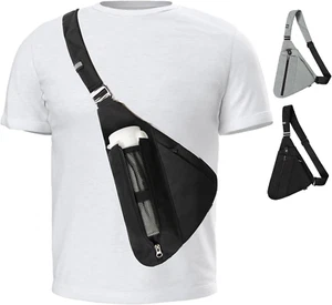 Sling Bag for Women Men,Rfid Crossbody Hiking Backpack Chest Shoulder Tactical w - Picture 1 of 12