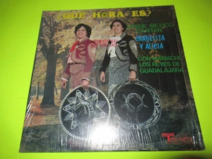 CHABELITA Y ALICIA QUE HORA ES LP LATIN TEX MEX TEJANO CHRISTIAN RELIGIOUS - Picture 1 of 2
