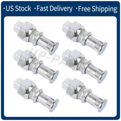 Комплект из 6 задних колесных гаек и шпилек (LH) для ISUZU NPR NPR-HD NQR NRR REACH - Изображение 1 из 4